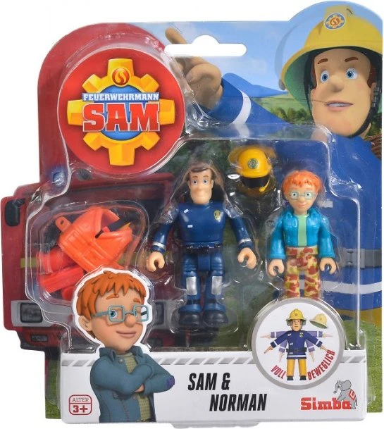 Simba Toys Feuerwehrmann Sam - Figuren Doppelpack Serie 3 (verschiedene Ausführungen)