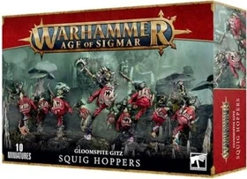 Games Workshop Warhammer Age of Sigmar - Gloomspite Gitz - Squig Hoppers