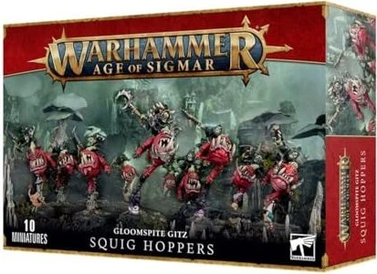 Games Workshop Warhammer Age of Sigmar - Gloomspite Gitz - Squig Hoppers