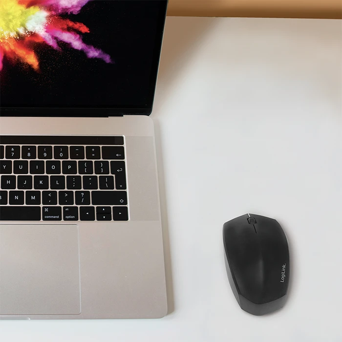 LogiLink Ergonomische Dual-Mode Funk-Maus, Bluetooth