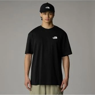The North Face Simple Dome Oversize T-Shirt kurzarm tnf black (Herren)