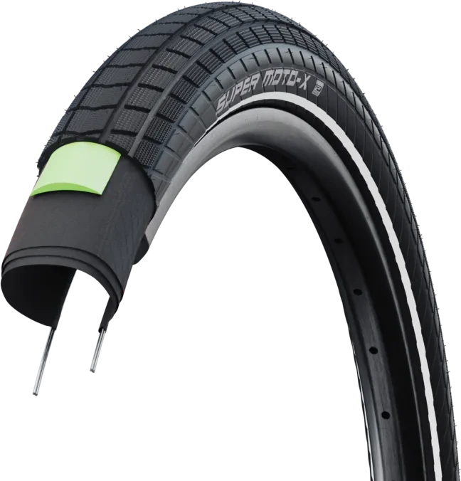 Schwalbe Super Moto X 26x2.4" DD GreenGuard Addix Reifen