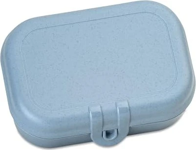 koziol Pascal S Lunchbox Speisegefäß nature flower blue