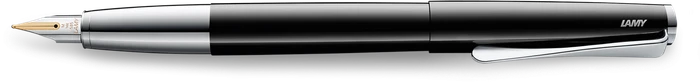Lamy studio piano black, rechte Hand, mittel
