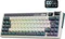 RK Royal Kludge M70 Wireless, Cyan Purple, weiß/blau, LEDs RGB, hot-swap, RK Linear Cream, USB/Bluetooth, DE Vorschaubild