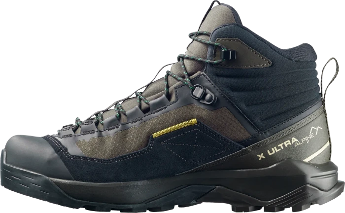 Salomon X Ultra Alpine Mid GTX black/peat/aspargus green (Herren)