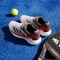adidas Crazyquick Boost Padel cloud white/core black/lucid red (Herren) Vorschaubild