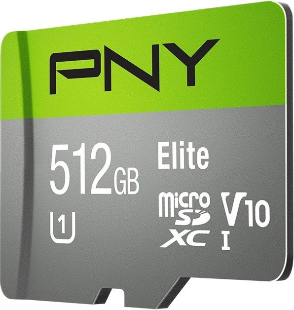 PNY Elite R90 512GB Kit, UHS-I U1, Class 10
