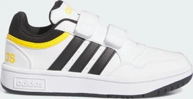 adidas Hoops cloud white/core black/bold gold (Junior)