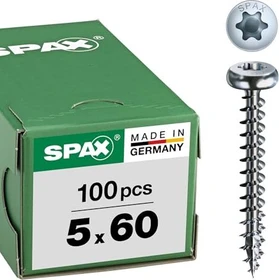 Spax WIROX A9J 4CUT T-STAR plus T20 Universalschraube, 5x60mm, 100 Stück