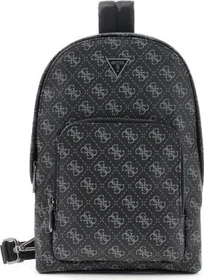 Guess Milano Sling Umhängetasche schwarz/light brown