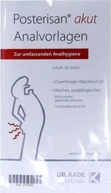 Kade Postericare Analvorlagen, 20 Stück