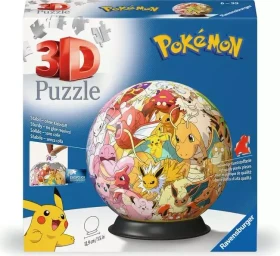 Ravensburger Puzzle 3D Puzzle-Ball Pokémon Kanto Region