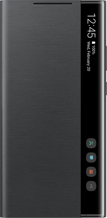 Samsung Clear View Cover für Galaxy Note 20 Ultra mystic black