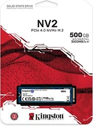 Kingston NV2 NVMe PCIe 4.0 SSD 500GB, M.2 2280 / M-Key / PCIe 4.0 x4