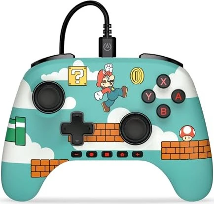 PowerA Advantage Wired Controller Mario Time (Switch 2)