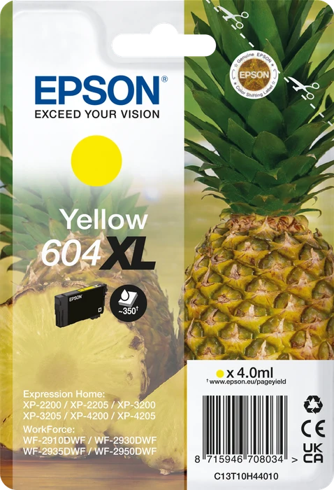 Epson Tinte 604XL gelb