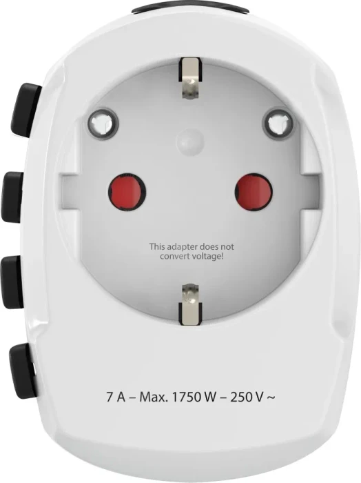 Hama World Travel Adapter Pro, weiß