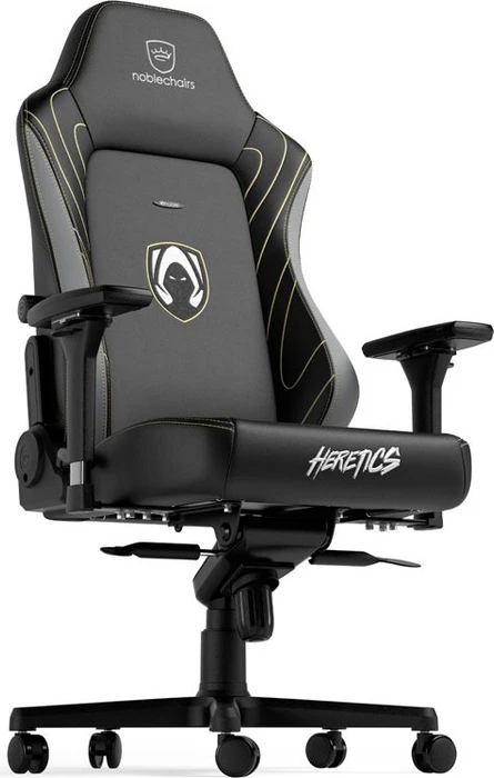 noblechairs Hero Team Heretics Edition Gamingstuhl, schwarz/grau