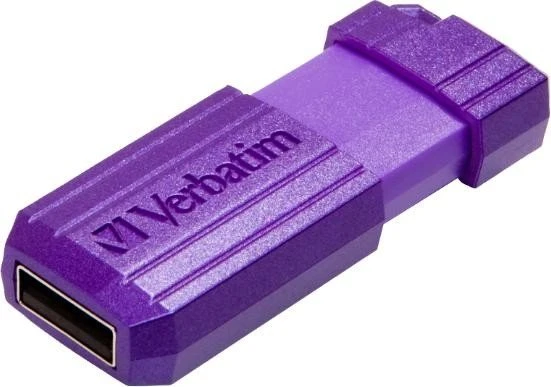 Verbatim Store 'n' Go PinStripe 16GB violett, USB-A, USB 2.0