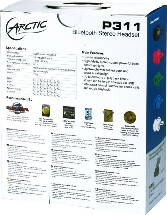 ARCTIC Sound P311 schwarz