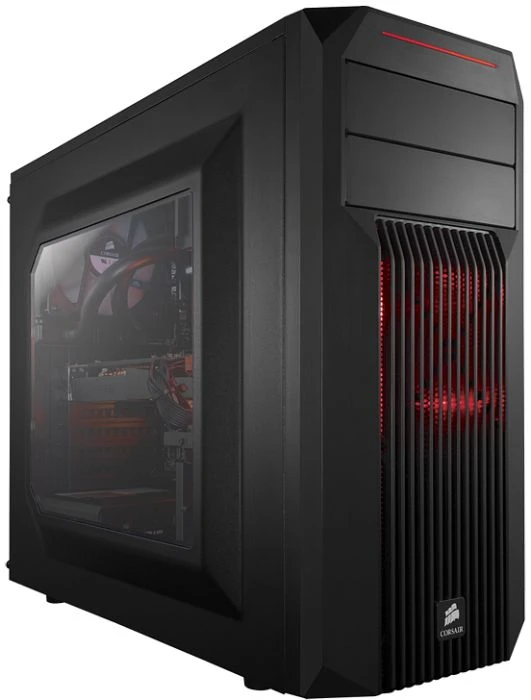 Corsair Carbide Series SPEC-02 rot, Acrylfenster