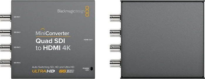 Blackmagic Design MiniConverter Mini Converter Quad SDI to HDMI 4K