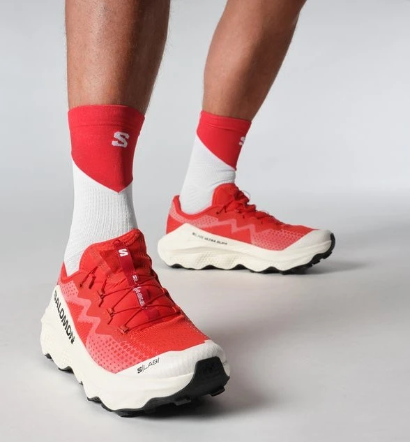 Salomon S/Lab Ultra Glide fiery red/pompeian red/vanilla ice