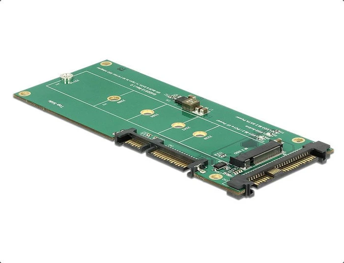 DeLOCK U.2 2.5" -> M.2 PCIe, SATA -> M.2 SATA