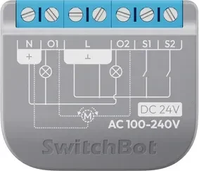 SwitchBot Relay Switch 2PM 2-fach, Schaltaktor