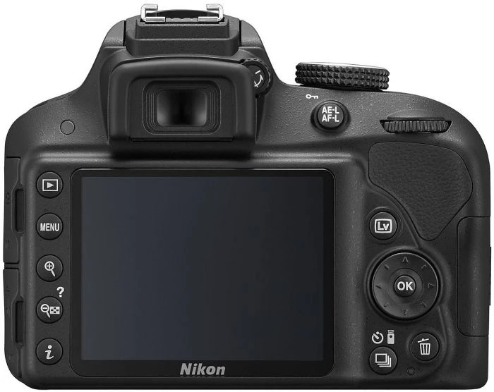 Nikon D3300 schwarz mit Objektiv AF-P DX 18-55mm 3.5-5.6 G VR und AF-S DX 55-200mm 4.0-5.6 G ED II VR