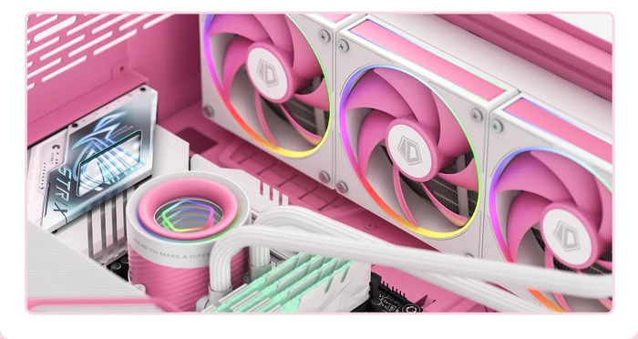 ID-Cooling FX360 INF Pink, rosa