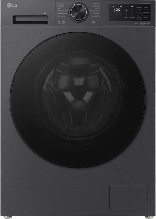 LG F4WX709YB Frontlader mattschwarz