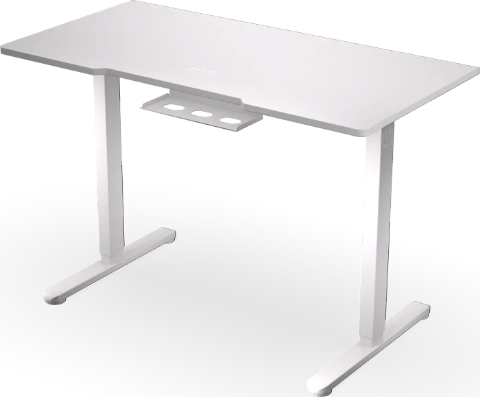 Endorfy Atlas S Electric elektrisch höhenverstellbarer Sitz-Steh-Schreibtisch 114x60cm Onyx White/weiß
