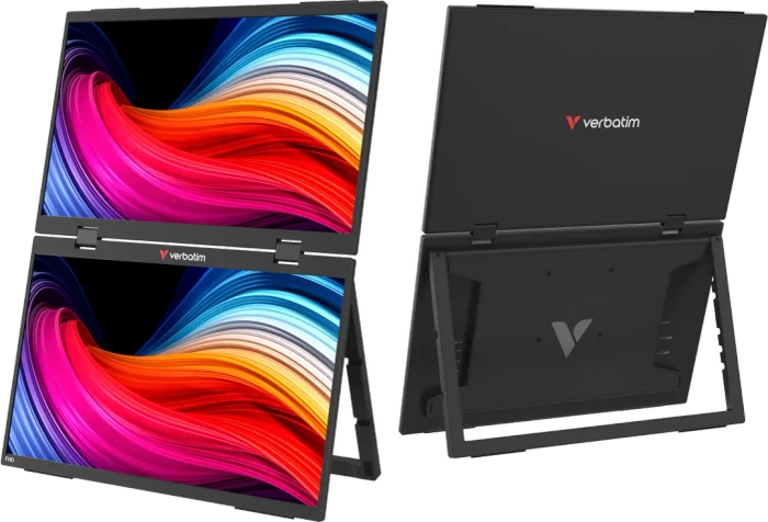 Verbatim Portable Dual Monitor Essentials, 15.6"