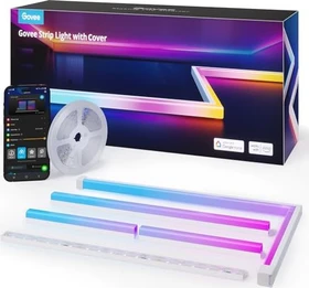 Govee Strip Lights with Covers LED-Streifen 5m
