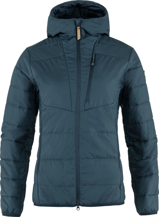 Fjällräven Keb Padded Hoodie Funktionsjacke mountain blue (Damen)