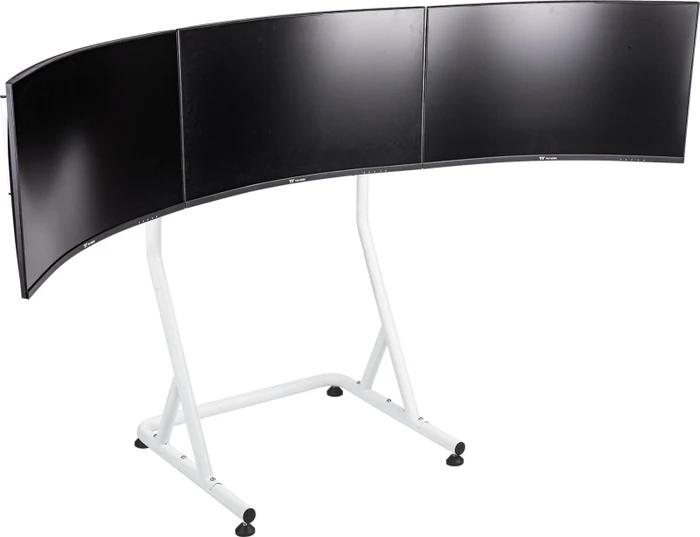 Thermaltake Triple Monitor Stand Snow für Racing Simulator Cockpit GR500, weiß