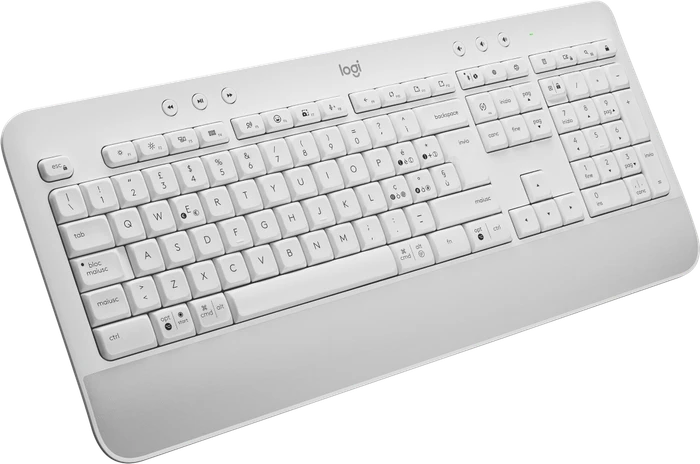 Logitech Signature K650 Comfort, Off-White, Logi Bolt, USB/Bluetooth, IT