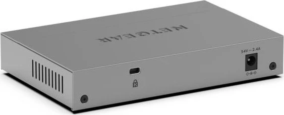 Netgear GS100 Desktop Gigabit Smart Switch, 5x RJ-45, 120W PoE+