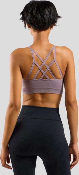 Odlo Seamless Soft Sport-BH gray ridge/grey melange (Damen)