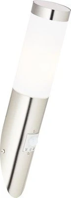 Brilliant Chorus Sensor Wandleuchte edelstahl