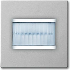 Busch-Jaeger Busch-Wächter 180 UP Sensor Standard Select mit integriertem Busankoppler edelstahl, Bewegungssensor (6122/10-866)