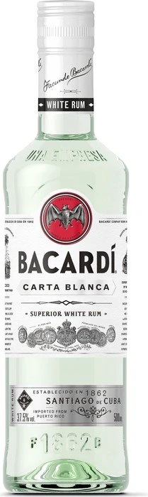 Bacardi Carta Blanca 500ml
