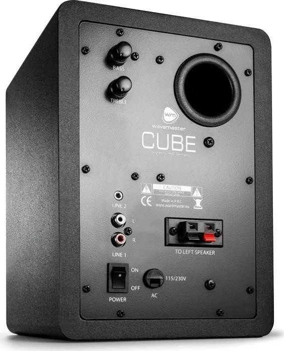 Wavemaster Cube schwarz, Paar