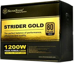SilverStone Strider Gold Series 1200W, ATX 2.3