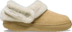 Crocs Classic Unfurgettable Vegan Suede Clog tan