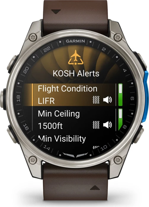 Garmin D2 Mach 2 oxford brown leather