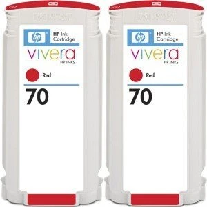 HP Tinte 70 rot, 2er-Pack