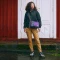Fjällräven Vardag Shoulder Bag 6 Umhängetasche violette/coal black Vorschaubild